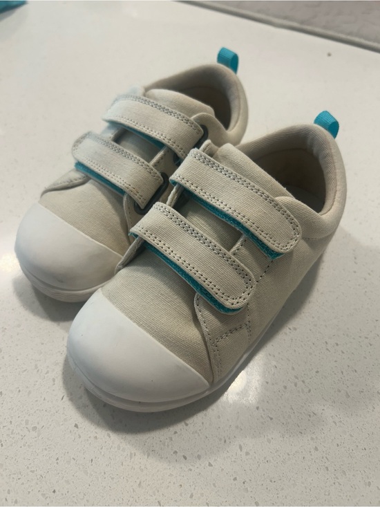 Ten Little Other - Ten Little Eco Canvas Sneakers in gray beige